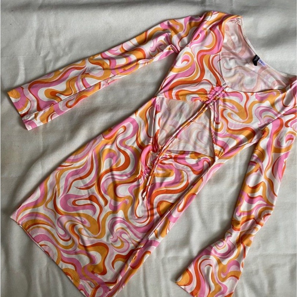 H&M Y2K Multi-Color Dress